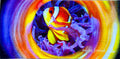 Badetuch Nemo purple